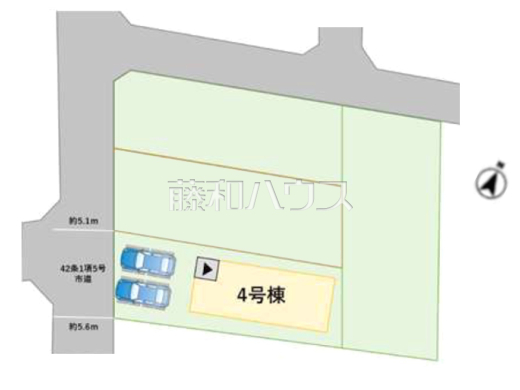 全体区画図　【福岡市南区鶴田２丁目】