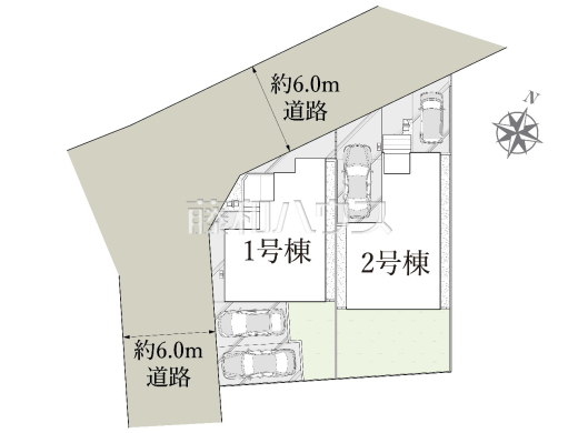 全体区画図　【八王子市西寺方町】