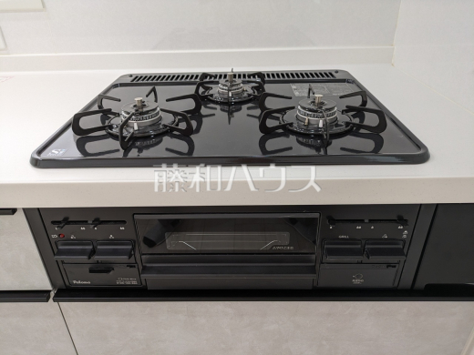 2号棟 キッチンコンロ 【宜野湾市野嵩4丁目】