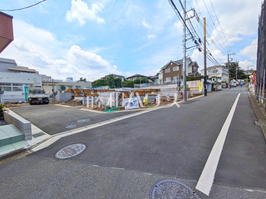 接道状況および現場風景　【東村山市廻田町３丁目】