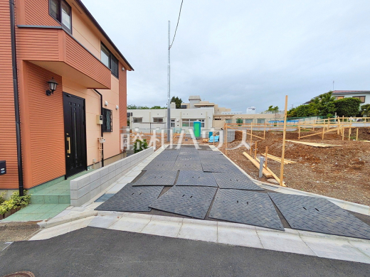 接道状況および現場風景　【東村山市廻田町３丁目】