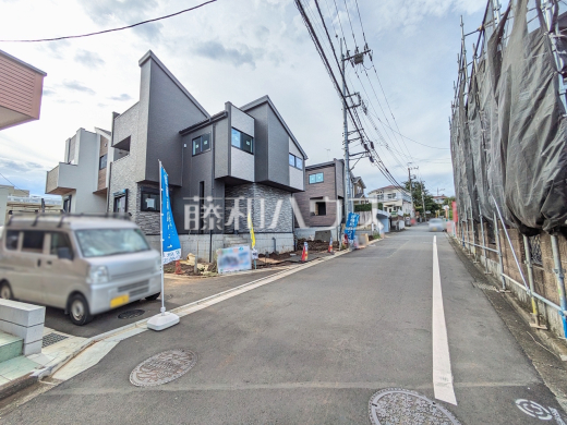 接道状況および現場風景　【東村山市廻田町３丁目】