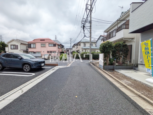 接道状況および現場風景　【練馬区西大泉５丁目】