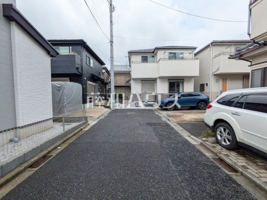 接道状況および現場風景　【練馬区西大泉５丁目】