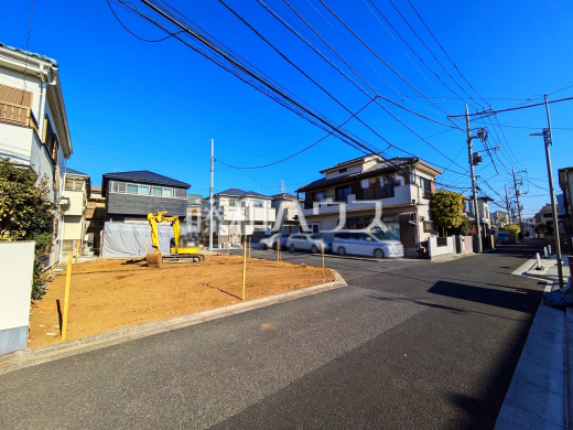 接道状況および現場風景　【練馬区西大泉５丁目】