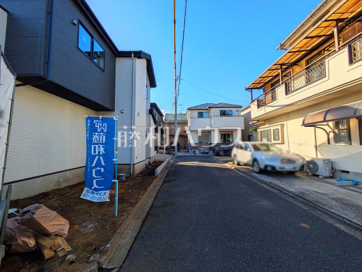 接道状況および現場風景　【練馬区西大泉５丁目】