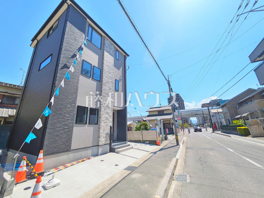 接道状況および現場風景　【大野城市白木原４丁目】