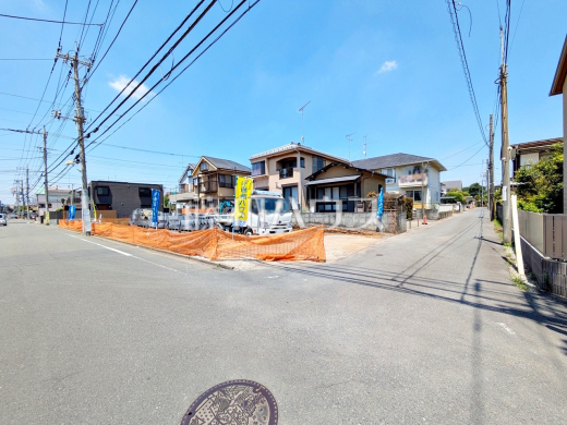 接道状況および現場風景　【小平市上水南町２丁目】