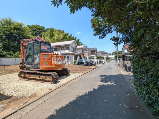 接道状況および現場風景 【小平市喜平町1丁目】