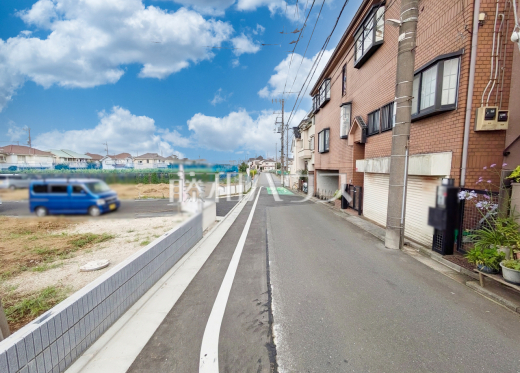 接道状況および現場風景　【練馬区西大泉４丁目】