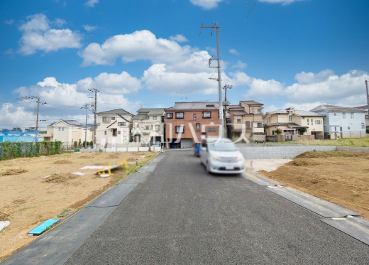 接道状況および現場風景　【練馬区西大泉４丁目】