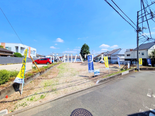 接道状況および現場風景　【府中市本宿町１丁目】