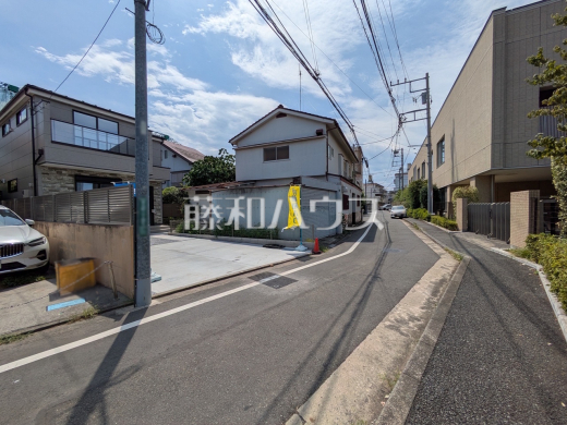 接道状況および現場風景　【国分寺市東元町２丁目】