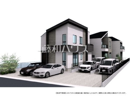 完成予想図（外観）　【小金井市貫井北町３丁目】