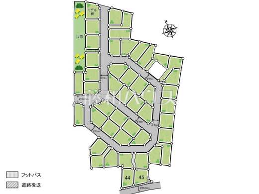 全体区画図 【東村山市恩多町5丁目】