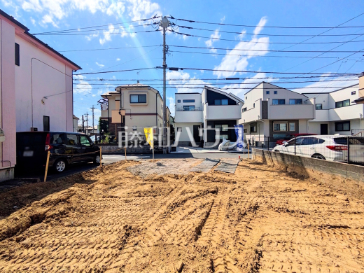 ≪現地外観≫さまざまな用途に利用できる小屋裏収納付きプラン　【府中市四谷１丁目】