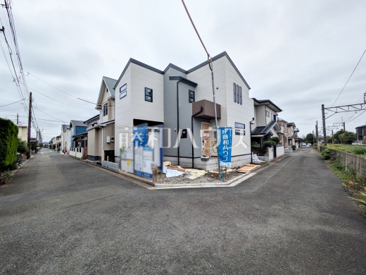 接道状況および現場風景　【小平市上水本町１丁目】