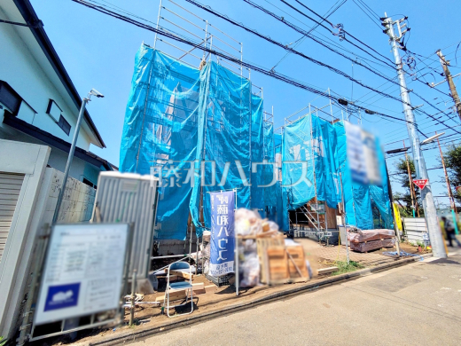接道状況および現場風景　【調布市富士見町３丁目】