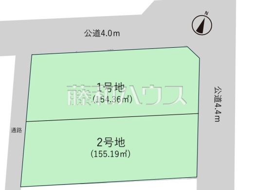 全体区画図　【福岡市南区和田２丁目】