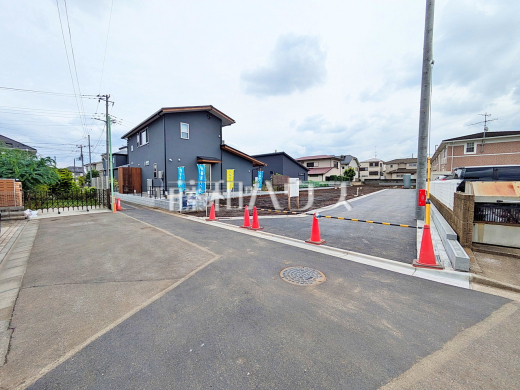 接道状況および現場風景　【東久留米市本町４丁目】