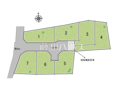 全体区画図　【沖縄市南桃原２丁目】