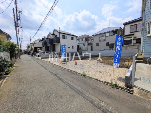接道状況および現場風景　【西東京市向台町４丁目】