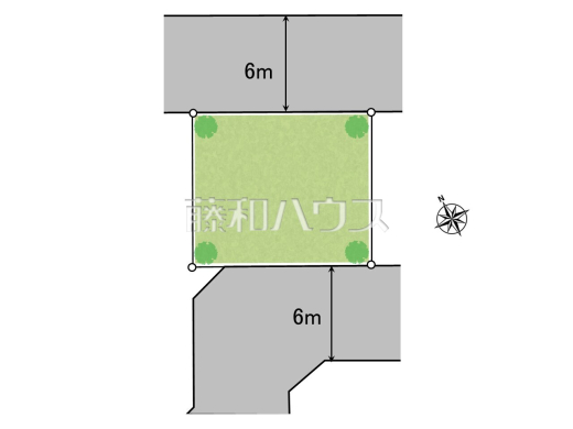 区画図　【新座市野火止３丁目】