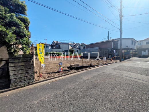 接道状況および現場風景　【狛江市岩戸南３丁目】