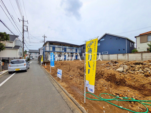 接道状況および現場風景　【調布市調布ケ丘４丁目】
