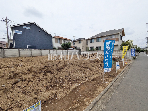 接道状況および現場風景　【調布市調布ケ丘４丁目】