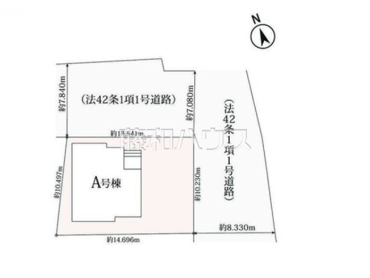 全体区画図　【春日井市坂下町３丁目】