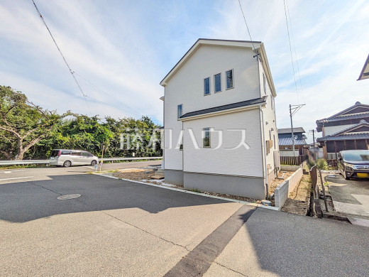 接道状況および現場風景　【春日井市坂下町３丁目】