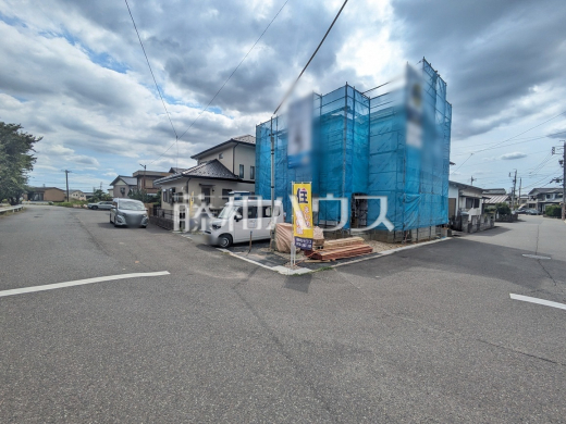 接道状況および現場風景　【春日井市坂下町３丁目】