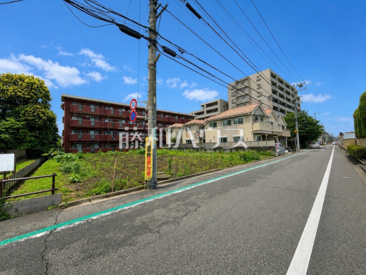 接道状況および現場風景　【小平市天神町１丁目】