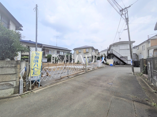 接道状況および現場風景　【日野市南平２丁目】