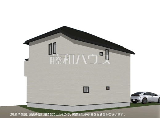 ≪完成予想図・外観パース≫   物件の事・諸費用の事・住宅ローンなど、小さな疑問もお気軽にご連絡・ご相談下さい。 【東久留米市新川町１丁目】　
[参考プラン] 
建物価格：1,800万円（税込）　建物面積：98.12m&sup2;