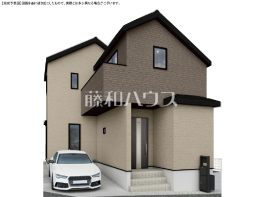 2号棟　完成予想図（外観）　【練馬区大泉学園町５丁目】