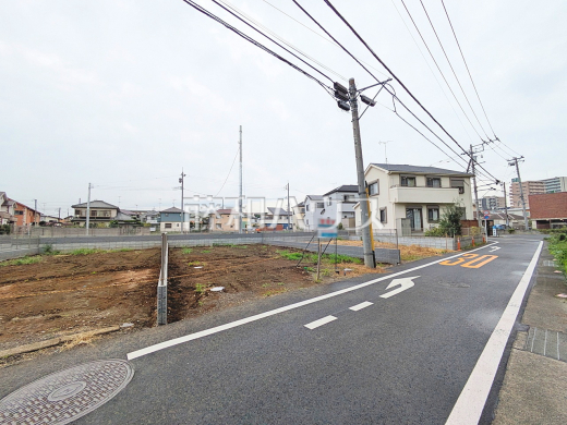 接道状況および現場風景 【日野市豊田3丁目】