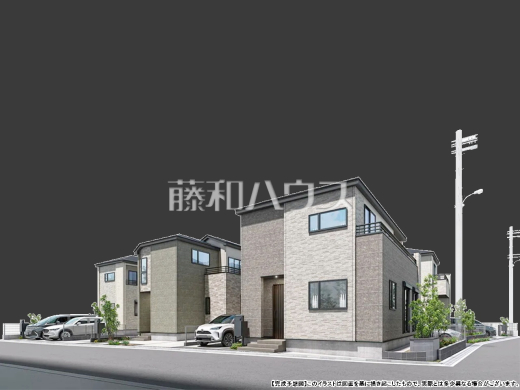 完成予想図（外観）　【日野市三沢】