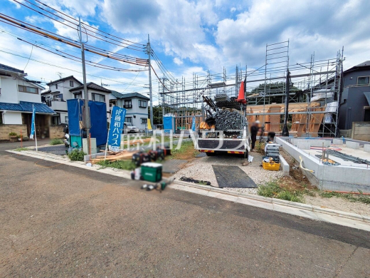 4号棟　現地写真【西東京市中町６丁目】 見学はしたいけど、なかなか時間が取れない・・・そんな方に出勤前や仕事終わりにマイホームを見学できるサポートをいたします。 