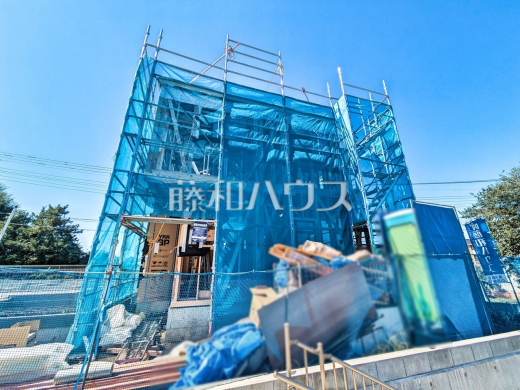 3号棟　外観　【東久留米市浅間町２丁目】 ここに住む方を想像して、着々と建築しております！ 