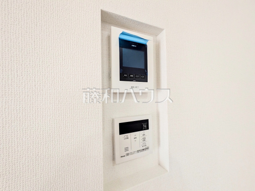 モニター付インターフォン　【府中市分梅町３丁目】　防犯に役立つTVモニター付インターフォン