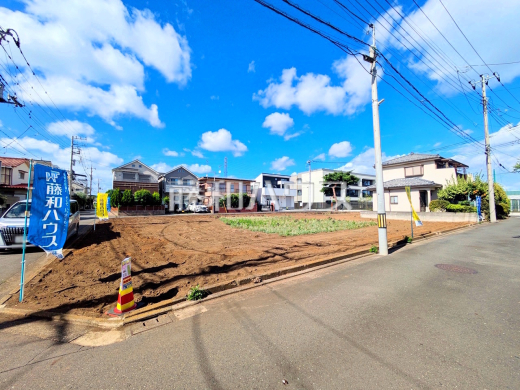 接道状況および現場風景　【府中市栄町３丁目】