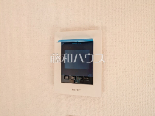 TVモニター付きインターホン 訪問者がひと目で分かります