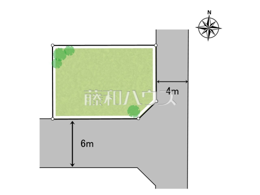 全体区画図 【国分寺市東元町2丁目】