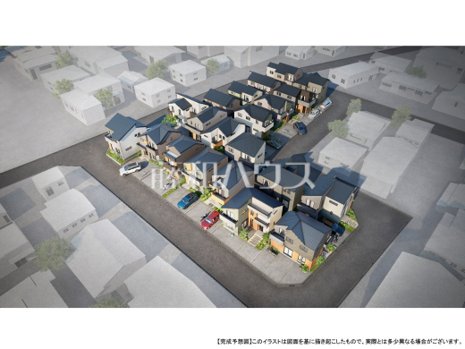 完成予想図(外観) 【昭島市緑町2丁目】