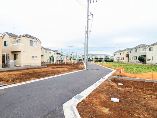 接道状況および現場風景 【立川市砂川町4丁目】