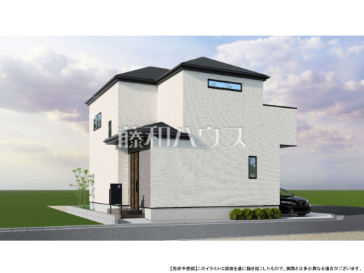 9号地 外観完成予想図 【立川市砂川町4丁目】
