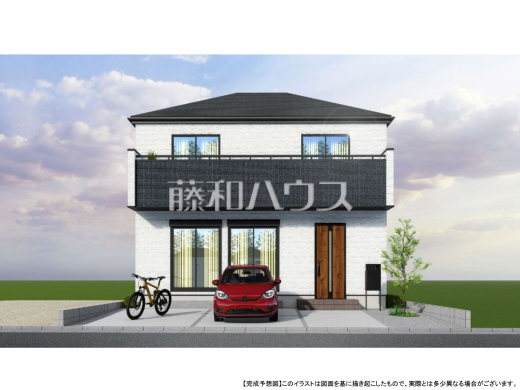 10号地 外観完成予想図 【立川市砂川町4丁目】