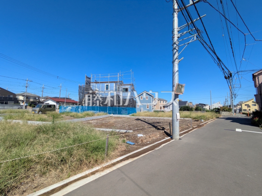 接道状況および現場風景　【立川市砂川町４丁目】